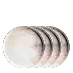 Platzteller-Set, Steinzeug Aquarellia