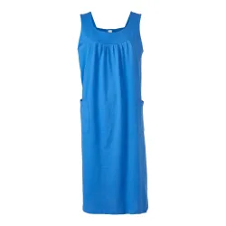Sommer-Wohlfühlkleid "Silvia" L blau