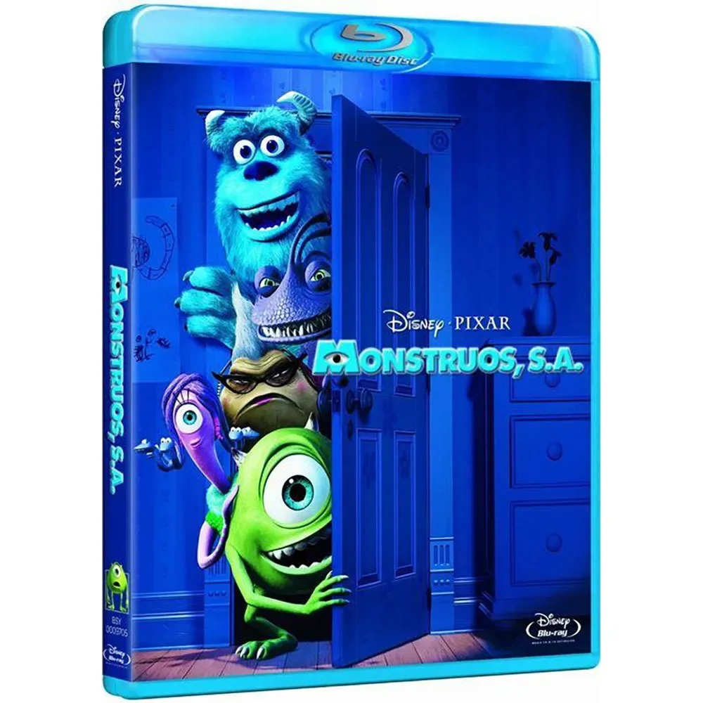 Monstres & Cie Blu-ray Espagnol Multicolor One Size unisex - Disney - FashionsVida