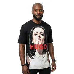 Hugo Maglietta A Maniche Corte Duwedie 01 Black S