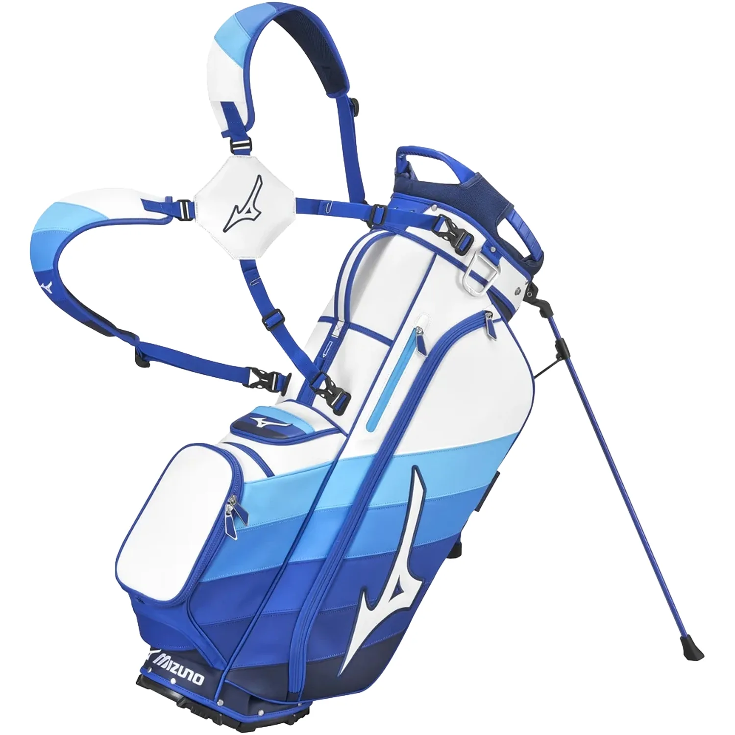 Mizuno Standbag Tour, weiss/blau - Mizuno - FashionsVida