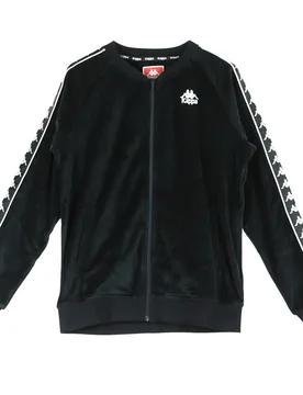Giacca Tuta Uomo Authentic Benetti Black/white - Kappa - FashionsVida