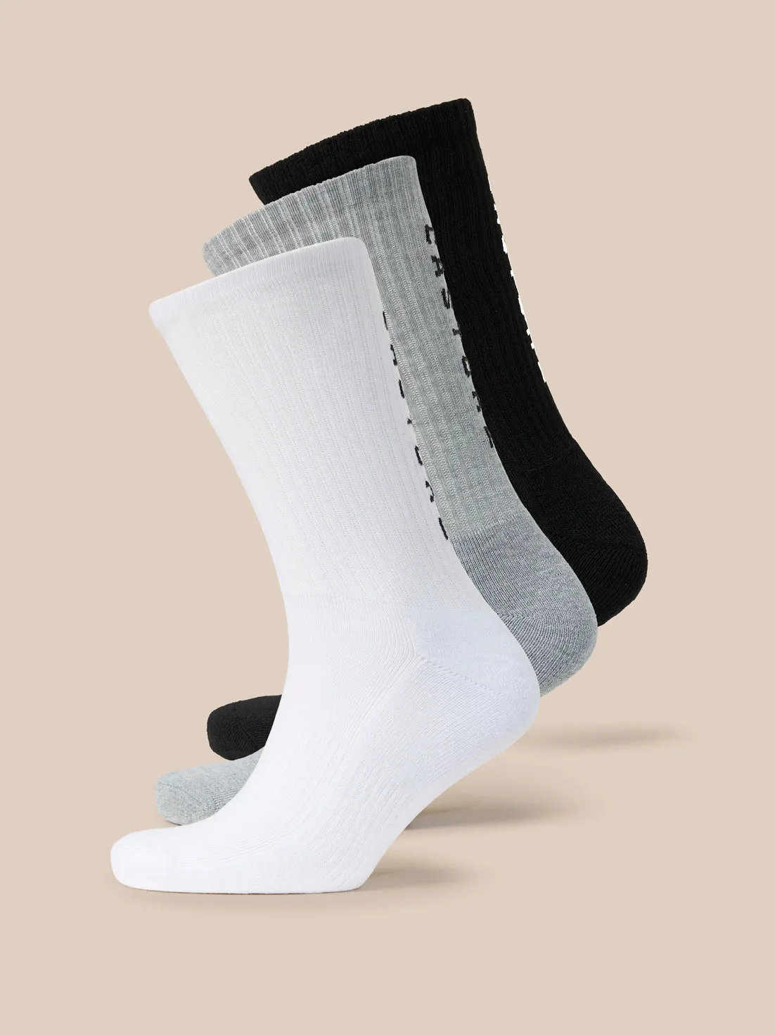 Pack Crew Socks - Multi 9-11 male - Castore - FashionsVida