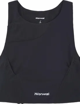 Brassière stretch et légère - Trail Crop Top 02 W Black - Taille S - Noir - Nnormal - FashionsVida