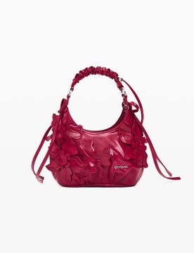 Bolso Acolchado Pequeño, Mujer, Poliuretano, Rojo, U