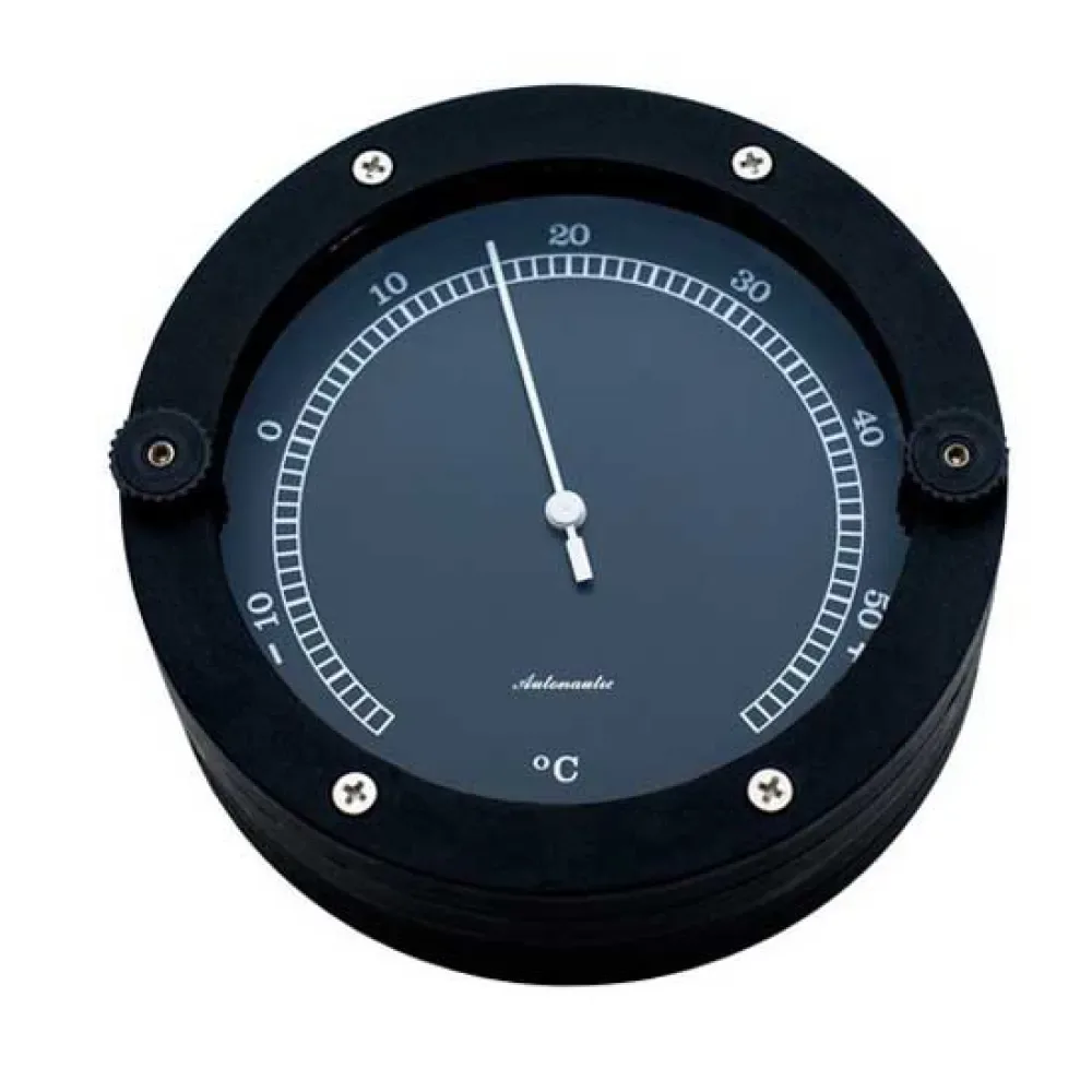 Tbp Nautical Thermometer Black One Size unisex - Autonautic Instrumental - FashionsVida