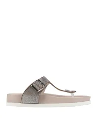 Zehentrenner Damen Hellbraun 37,38 Damen
