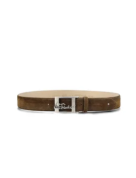 Cintura in pelle LUFRANCO oliva 90 - LUIS TRENKER - FashionsVida