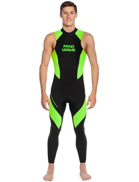 Opnwtr Hydrostar Dsss Lgj Sleeveless Neoprene Wetsuit Black XS Men - Mad Wave - FashionsVida