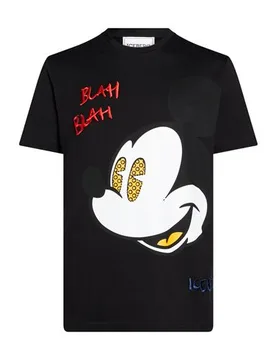 Camiseta Hombre Negro L,M,XL Hombre - Iceberg - FashionsVida
