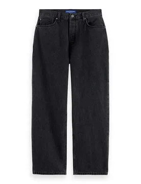 Jean Core The Pitch Loose Black Buzz 33 - Scotch & Soda - FashionsVida