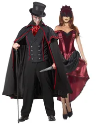Jack the Ripper Herrenkostüm und Venezianische Frau Damenkostüm Paarkostüm - female
