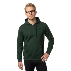 Felpa Con Cappuccio Scuba Regular Fit Dark Green L