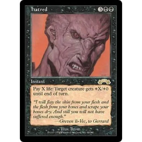Hatred Exodus - Magic: The Gathering - FashionsVida