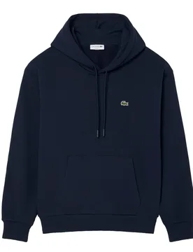 Fleece Hoodie Navy Blue XL Herren - Lacoste - FashionsVida