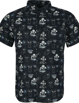 Disney Kurzarmhemd - Black Summer - S bis XXL - für Männer - Größe XL - multicolor - EMP exklusives Merchandise! - Männer - male