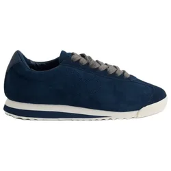 Baskets Perforated Logo Suede Navy Blue EU 42