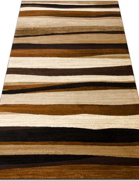 Teppiche Teppich Royal 5374 Wellen - Beige / 100x200 Cm 100x200 Cm