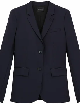 Chaqueta de traje de mujer de lana - The Kooples - FashionsVida