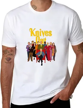 Knives out T-Shirt men t shirt cotton 100% man t shirt summer T-Shirt - Aliexpress - FashionsVida