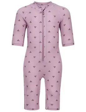 Costume Da Bagno Mini Bee Aop Mauve Shadow 104 cm