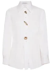 CAMICIA CON BOTTONI ORO