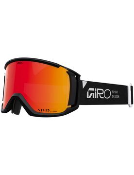 Skibrille – Herren – Revolt Revolt Black Stacked Vivid Ember für Herren schwarz