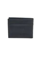 Portafoglio Slim Nero In vera pelle PF825-100