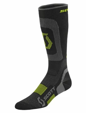 Calzini Compression Black / Neon Yellow EU 36-38