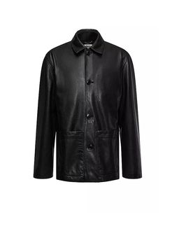 Chaqueta de cuero MAKONA 1 negro L