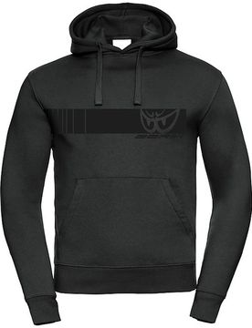 Felpa 2.0 Con Cappuccio Stampata Con Logo Nero Nero taglia XL