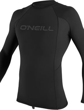 X lycra surf manga larga hombre Negro (L)