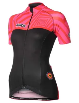 Maglia A Maniche Corte Vesper Red / Zebra - Bioracer - FashionsVida