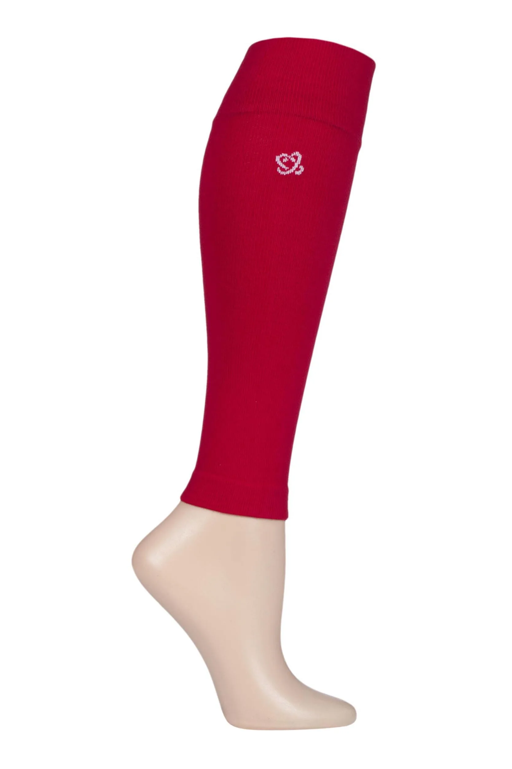 Pair Red Milk Compression Calf Sleeves Unisex Extra Large - Atom - Red - Size: Extra Large - L'Atome - FashionsVida