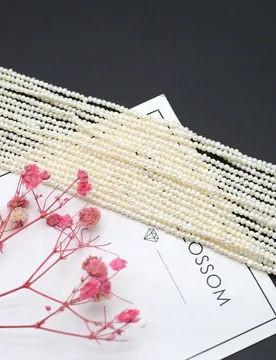Mm AAA Mini Natural Freshwater Pearl Beaded Mini Little Punch Pearl for Making Jewelry DIY Bracelet Necklace Accessories - Aliexpress - FashionsVida