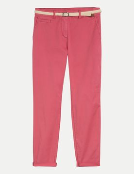 Slim-Fit Chinohose Pink 40/30