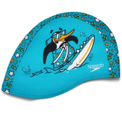 Gorro de natación para bebés Printed Polyester Cap