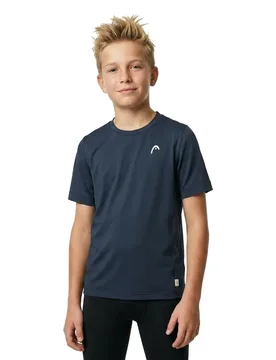 Slice Short Sleeve T-shirt Navy 152 cm - Head Racket - FashionsVida