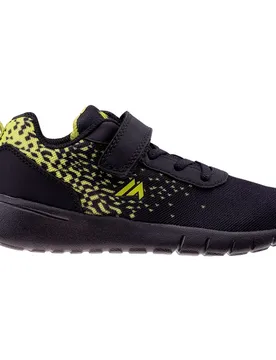 Sneaker Makredi Junior Black / Lime Punch EU 28