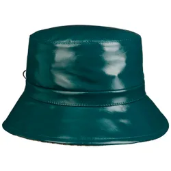 Patent Rain Hat by - green - Damen - Size: One Size
