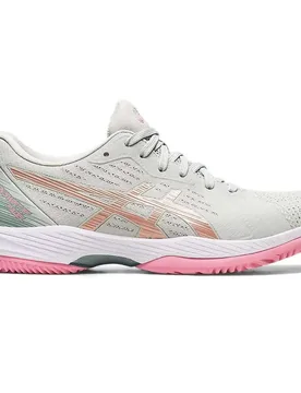 Solution Swift Ff Padel Shoes Light Sage / Rose Gold UK 8.5 - Asics - FashionsVida