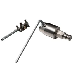 Hermann Adapter-Bürsten-Set für Steck-Schwenkschlüssel M12