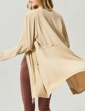 Chaqueta protectora solar para mujer de unicolor, para senderismo, pesca y uso casual, con protección UV, secado rápido, tacto fresco y capucha, par - Shein - FashionsVida
