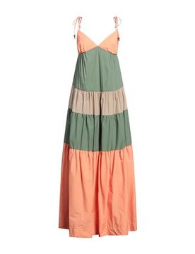 Maxi-Kleid Damen Lachs L,M,S,XS Damen