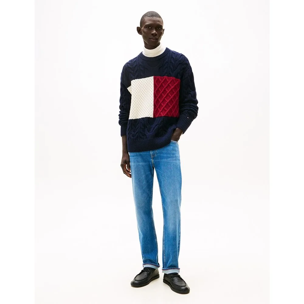 Pantalón vaquero de caballero liso con fit recto Denton - Tommy Hilfiger - FashionsVida