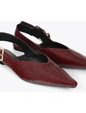 Mules planos de mujer hebilla leopardo - Lola Casademunt - FashionsVida
