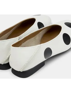Bailarinas planas de piel de mujer Casi Myra Twins - Camper - FashionsVida
