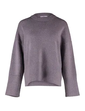 Strickpullover - LS P SK DO44ROTHEA - XS - für Damen - Größe XS - grau - Frauen - female - Hailys - FashionsVida