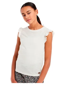 T-shirt Sans Manches Crius Kitoffwhite 116 cm Fille