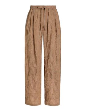 Pantaloni Vanity In Misto Lino